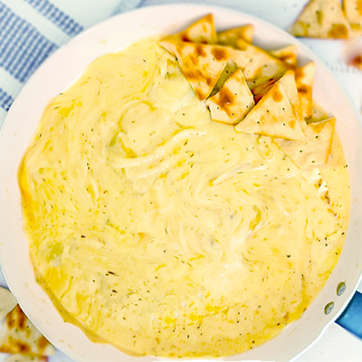 Vegan Cheesy Fondue